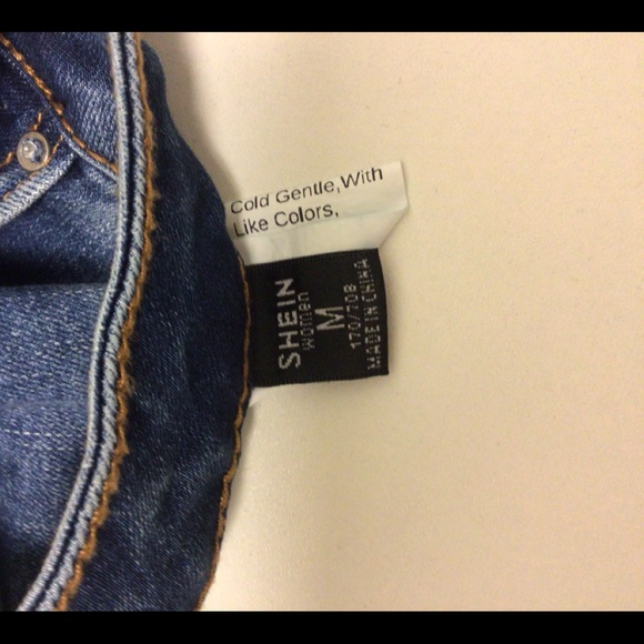 Knee Length Denim Shorts - Picture 3 of 5